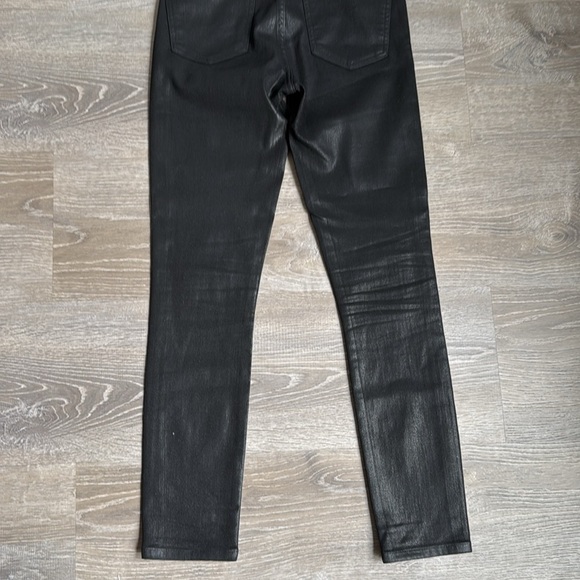 Citizens of Humanity Rocket High Rise Coated Skinny in Black - Picture 13 of 13